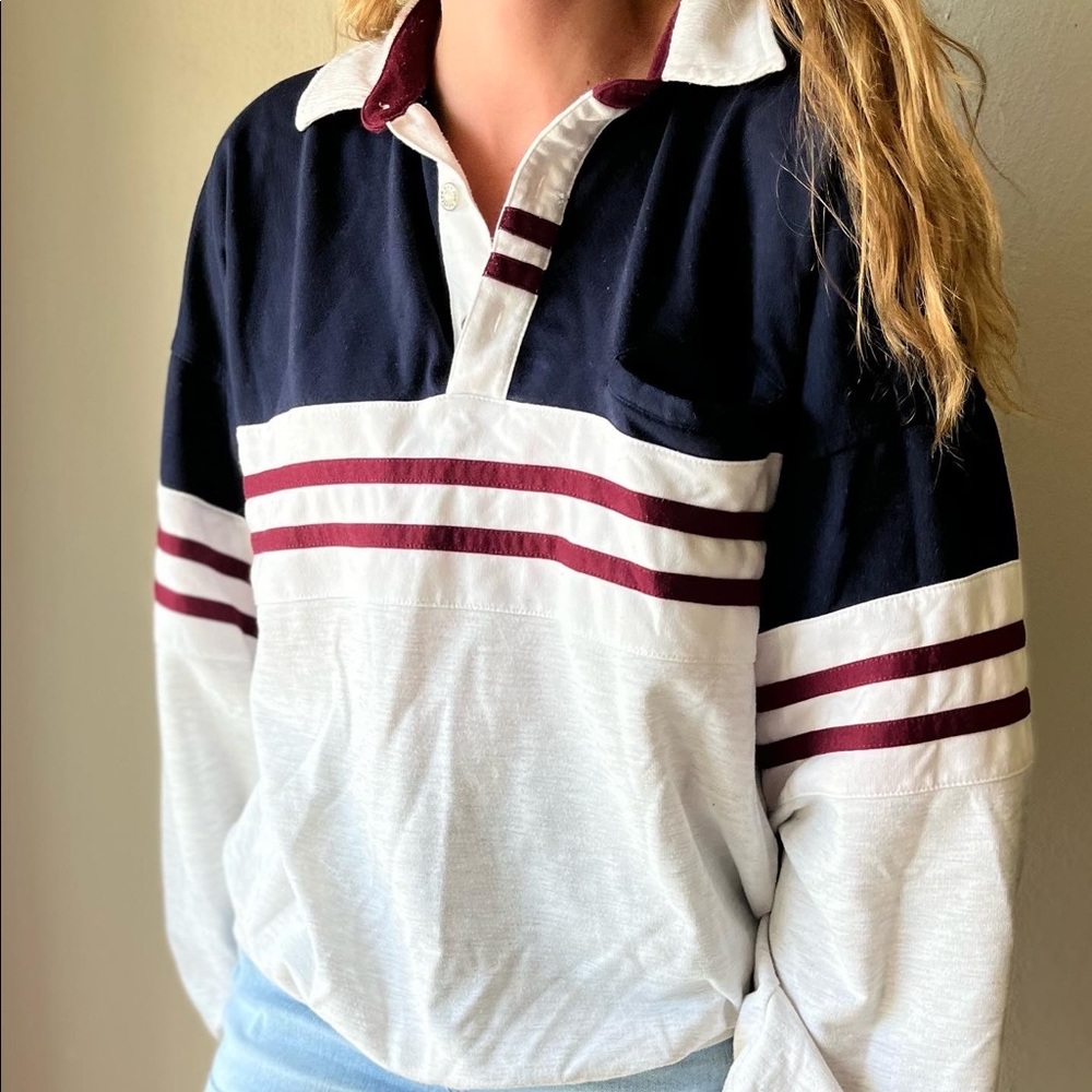 Vanhuesen Vintage(y) Collared Top!!